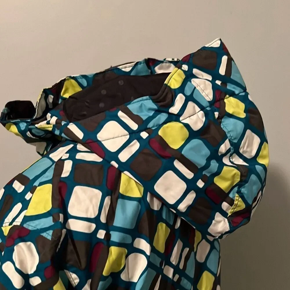 Columbia Girls' Multicolor Bugaboo Hooded Waterproof Winter Ski Jacket